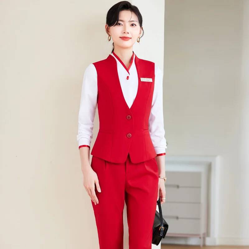 プラスサイズ 5XL フォーマルパンツスーツ エレガントスタ - Women Formal Wear With Blazer のレビューと価格