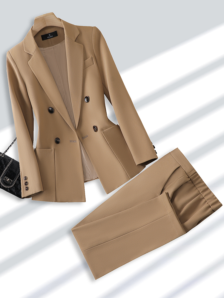 女性のためのブレザーとズボンのスーツ、オフィス、ビジネス、仕 - Women Formal Wear With Blazer のレビューと価格